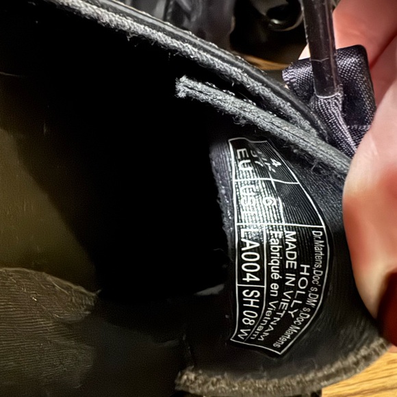 Dr. Martens Black Leather Shoes - Picture 2 of 2